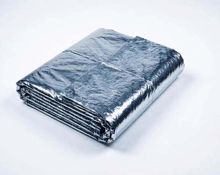 8-Pack Military Gold Silver Survival Blankets 130x210cm - Waterproof Windproof Prepper Thermal Mylar Sheets