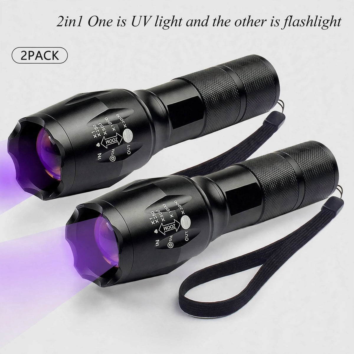 2 in 1 UV light