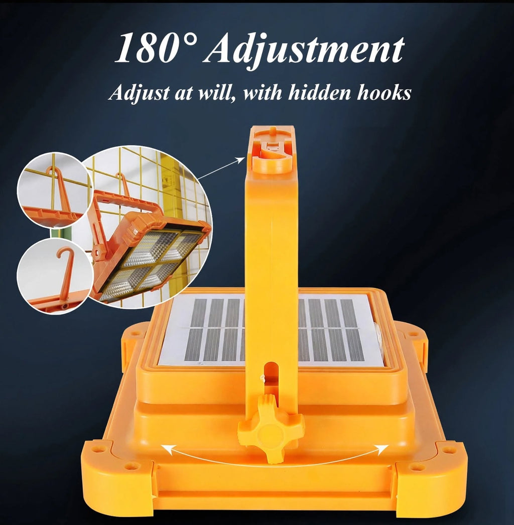 528LED Solar Emergency Light 10000mAh Power Bank IP66 - Prepper Survival Lantern