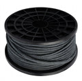 550 Paracord Rope 100FT Black - 7 Strand Type III Tactical Survival Cord 4mm