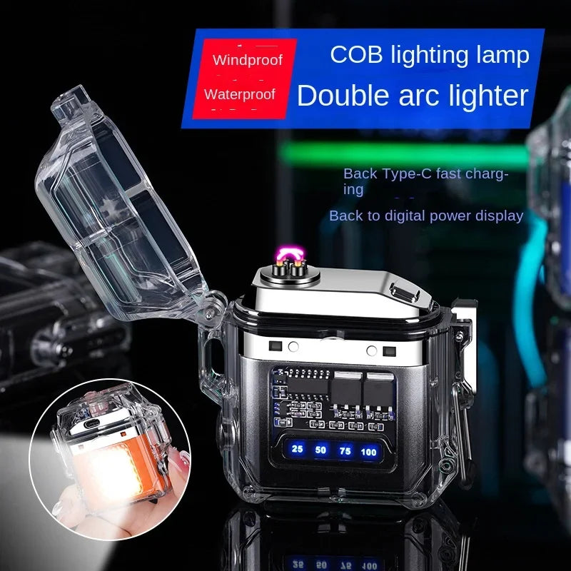 ChromaArc N8004 | Translucent Dual-Arc Smart Lighter