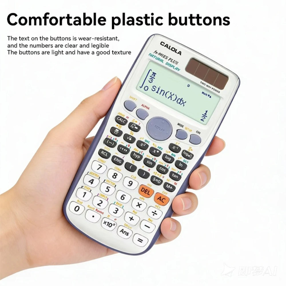 Professional Scientific Calculator – Ideal for High School & University