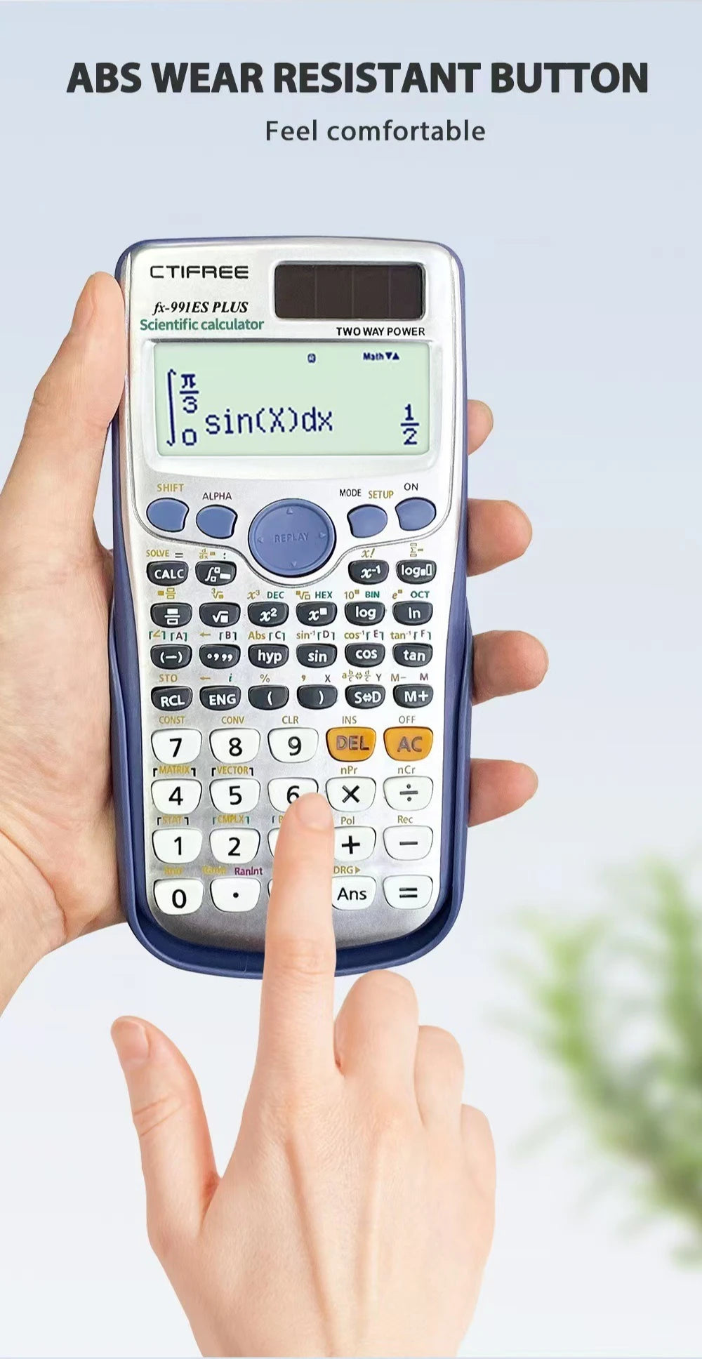 Advanced Scientific Calculator – College & High School Exams