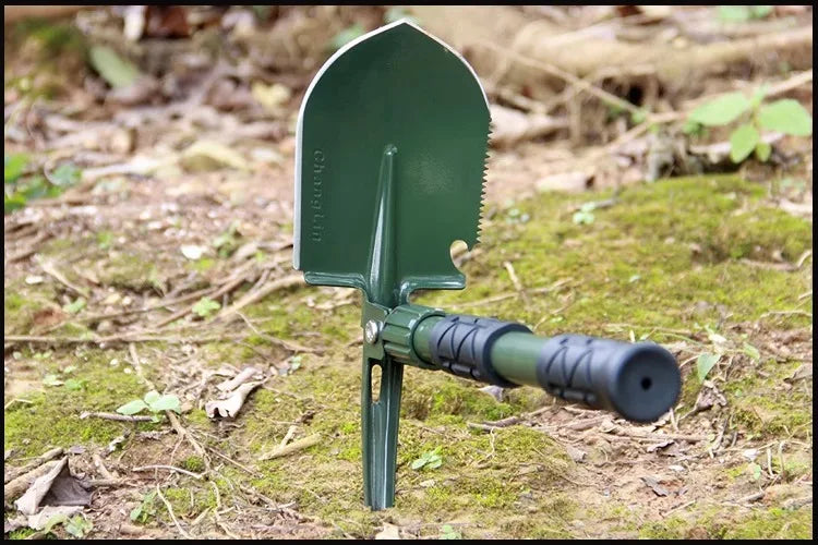 Manganese Steel Pioneer System | Thickened Tactical Shovel & Articulating Hoe.
