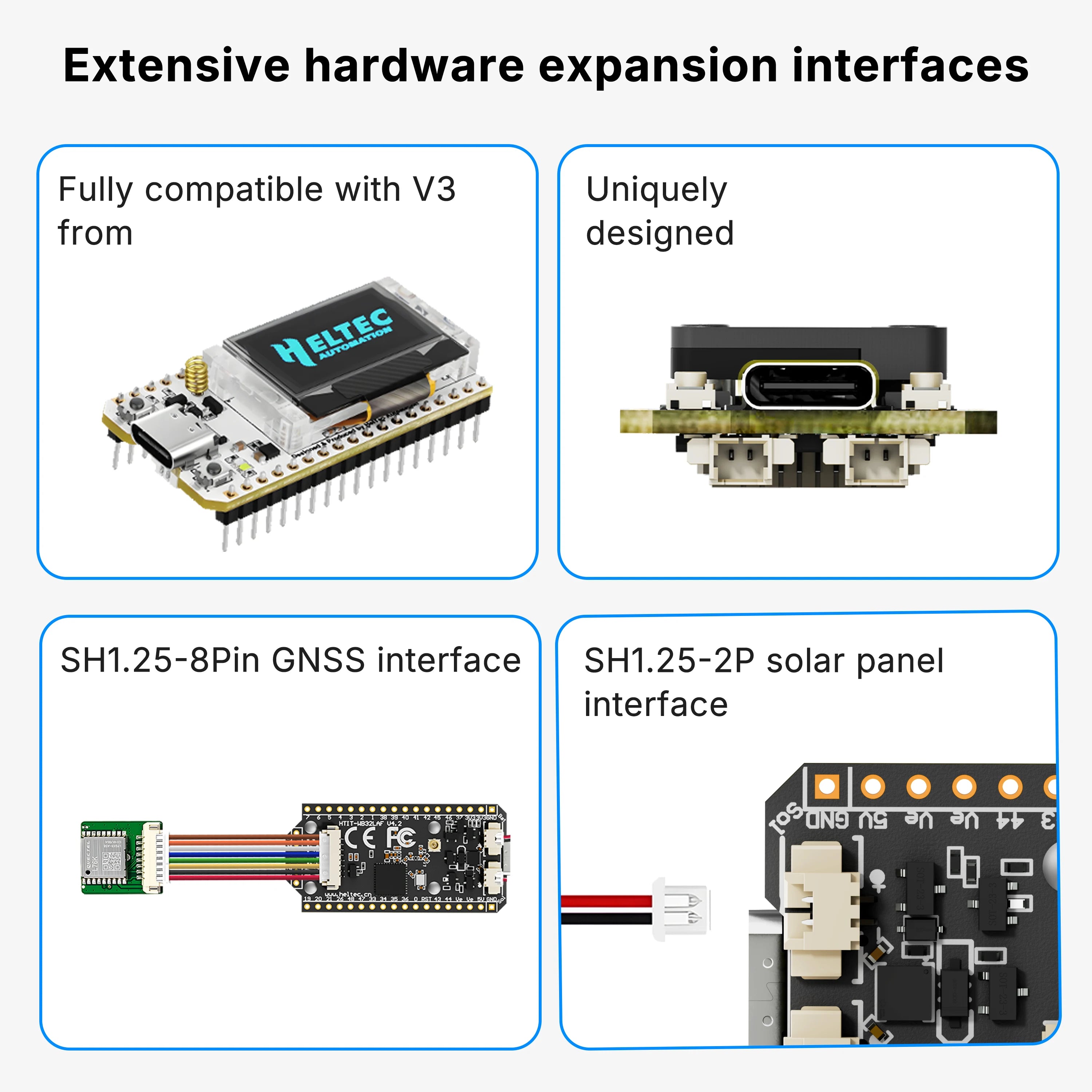 Heltec V4 ESP32 LoRa 32 Dev-Board Meshtastic Kit With Battery ESP32-S3 SX1262 28dBm OLED Display for Meshtastic WiFi IoT Arduino