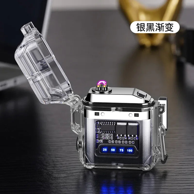 ChromaArc N8004 | Translucent Dual-Arc Smart Lighter