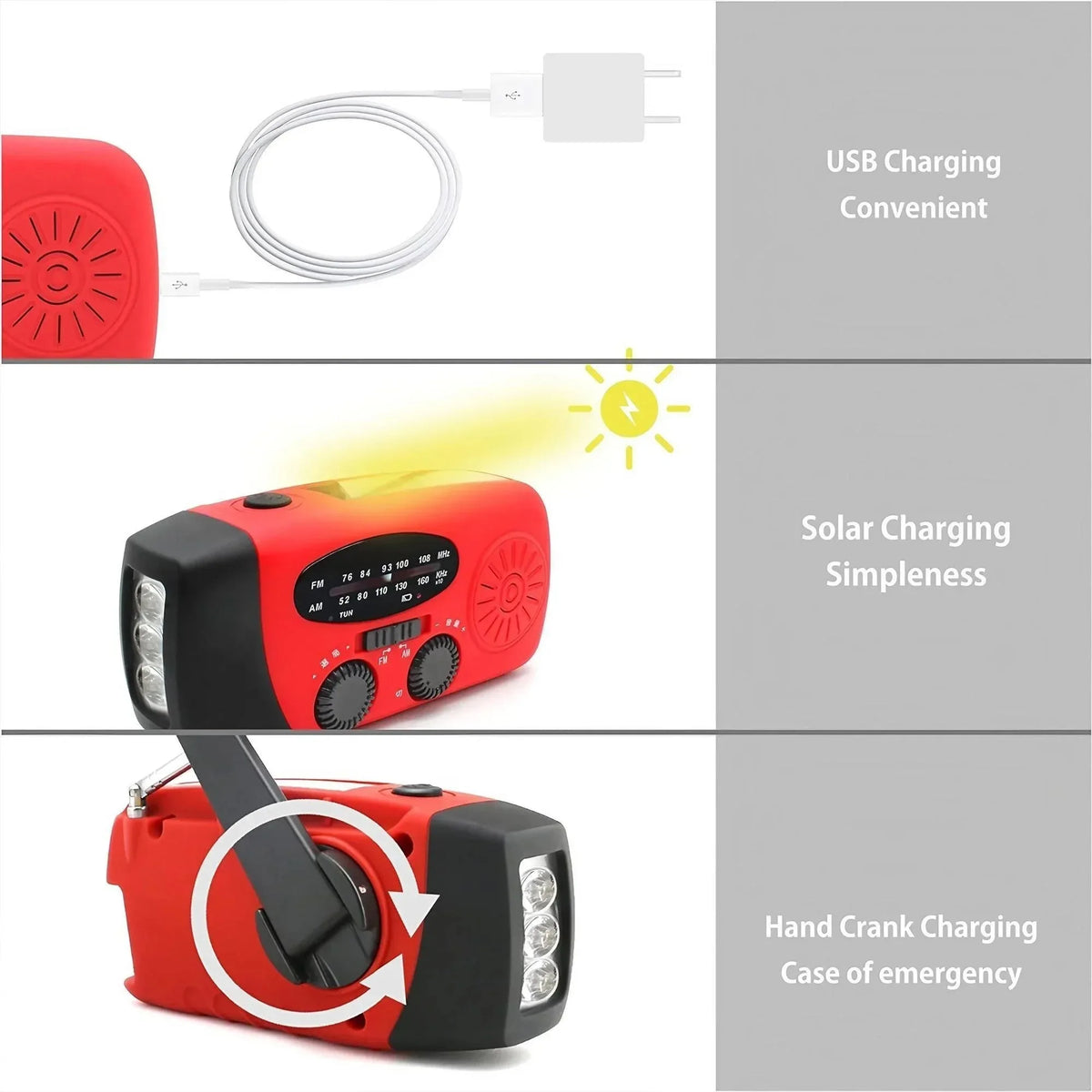 3 ways to charge