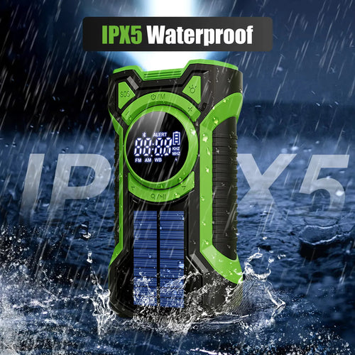 IPX5 Waterproof