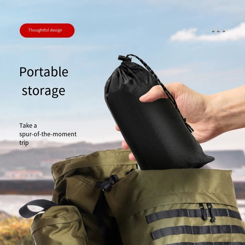 Trend Pulse M – Ghost Shell 3-in-1 Tactical Poncho Tarp Fortress – Rain Cloak / Shelter / Ground Sheet