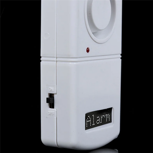 120dB Seismic Vibration Alarm with LED | Earthquake & Bug-In Alert
