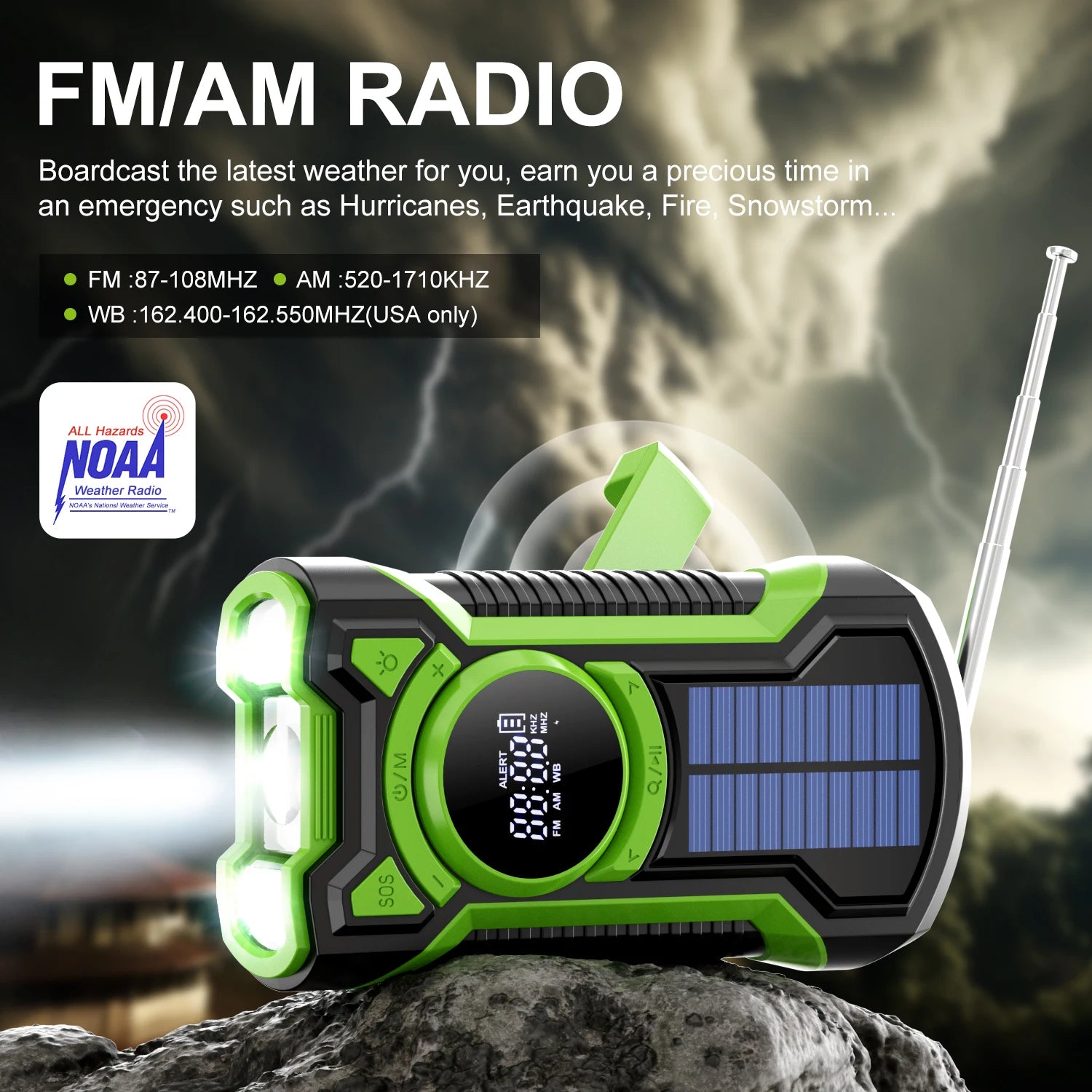 GridZero SignalX 5000: Tactical Multi-Power Weather Hub