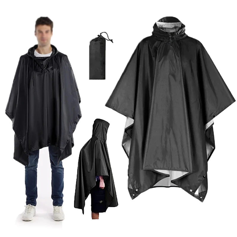Trend Pulse M – Ghost Shell 3-in-1 Tactical Poncho Tarp Fortress – Rain Cloak / Shelter / Ground Sheet