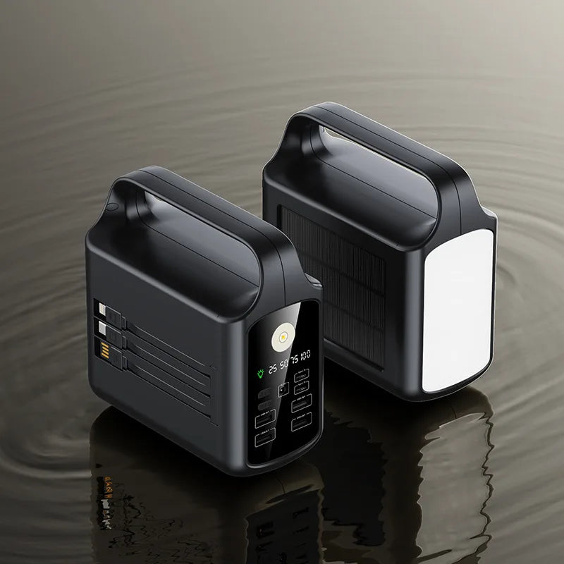 Universal Multi-Cable USB Charging Hub Solar Compatible Multi-Device Charger