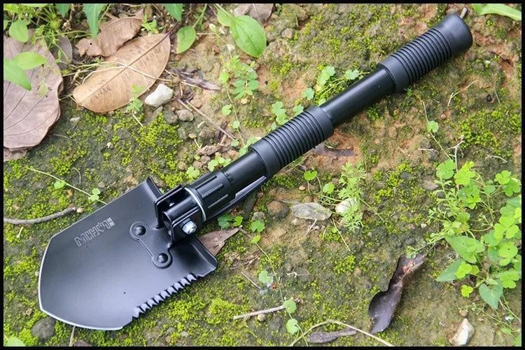 Manganese Steel Pioneer System | Thickened Tactical Shovel & Articulating Hoe.