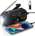Crank radio power bank