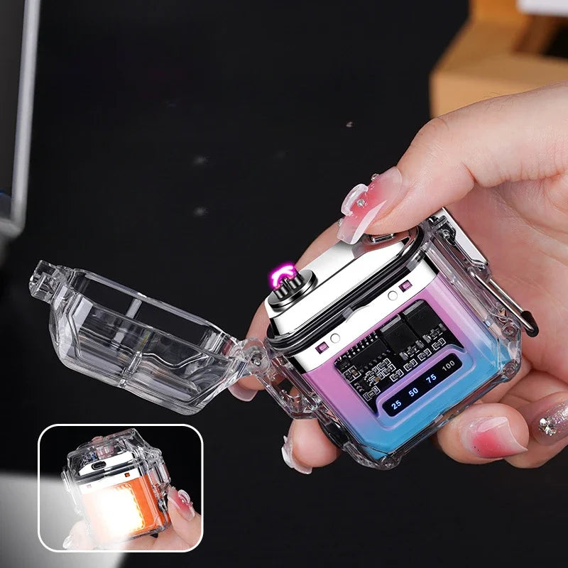 ChromaArc N8004 | Translucent Dual-Arc Smart Lighter