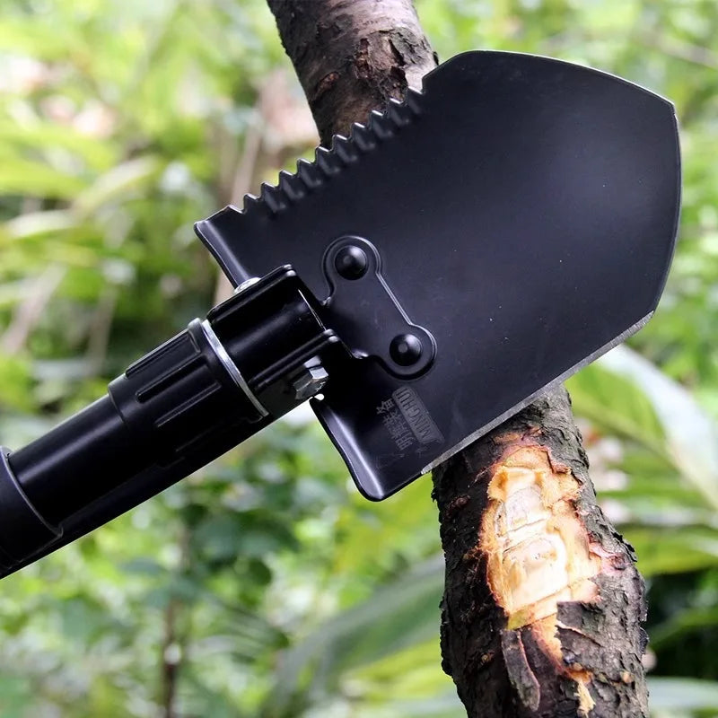 Manganese Steel Pioneer System | Thickened Tactical Shovel & Articulating Hoe.