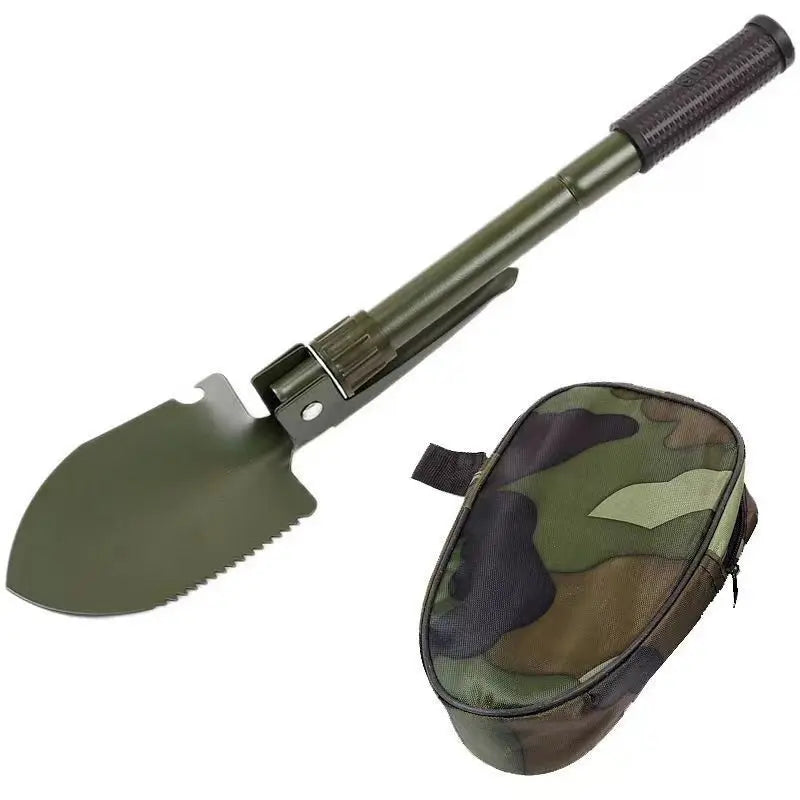 Manganese Steel Pioneer System | Thickened Tactical Shovel & Articulating Hoe.