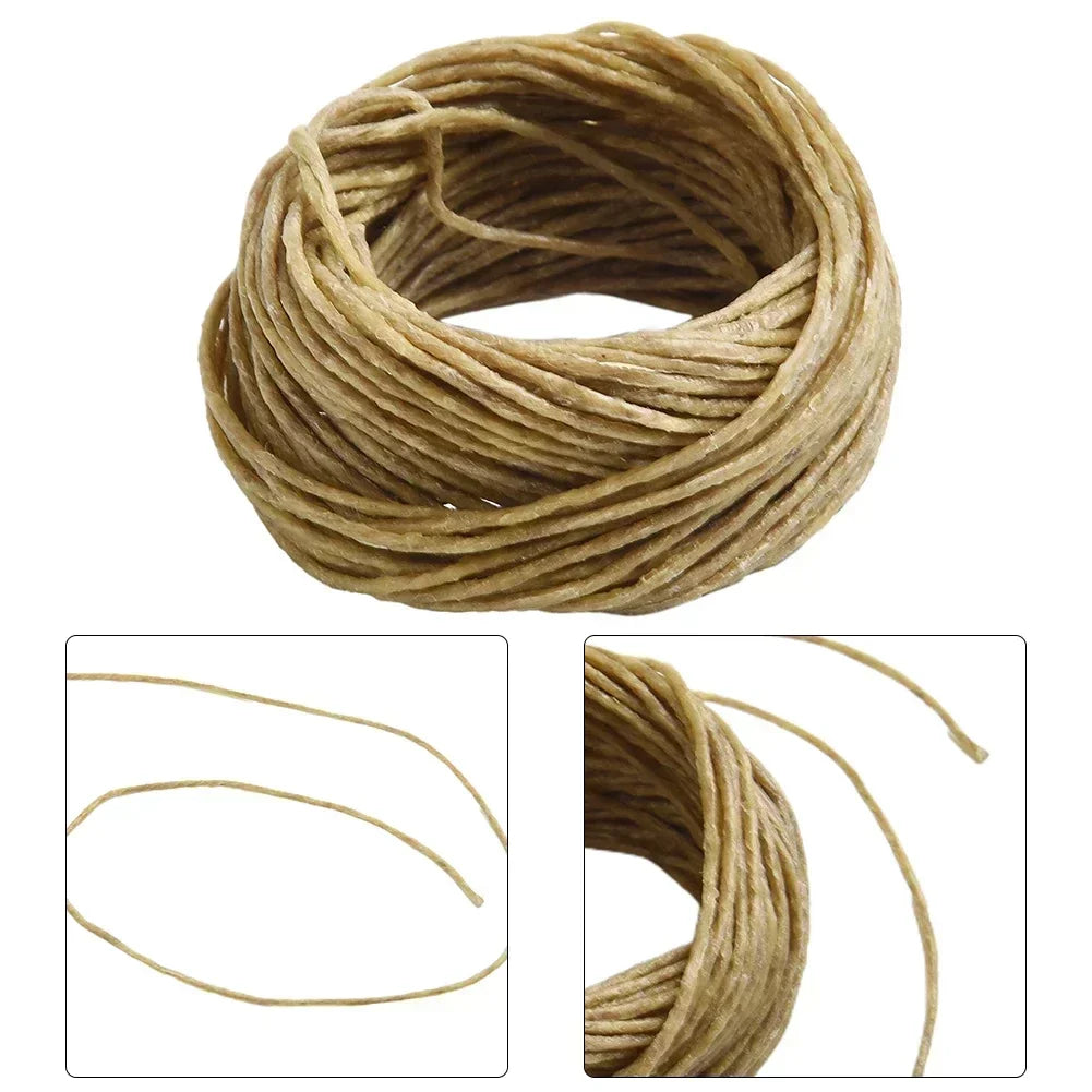 Close up wax cord