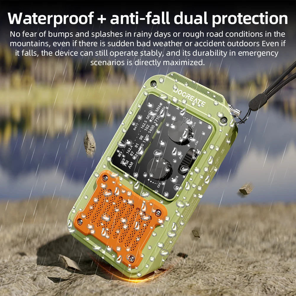 Waterproof anti fall