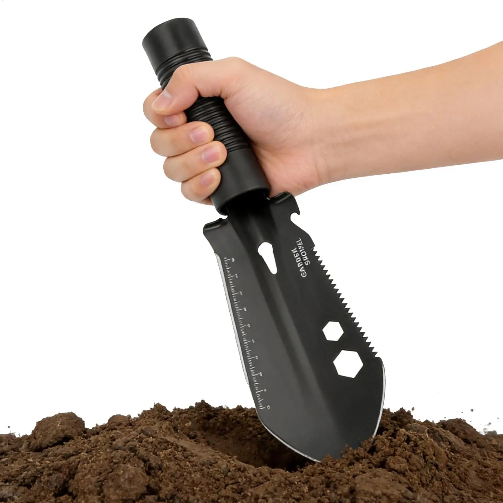 OmniClaw-7 | Tactical Micro-Shovel & Survival Multi-Tool