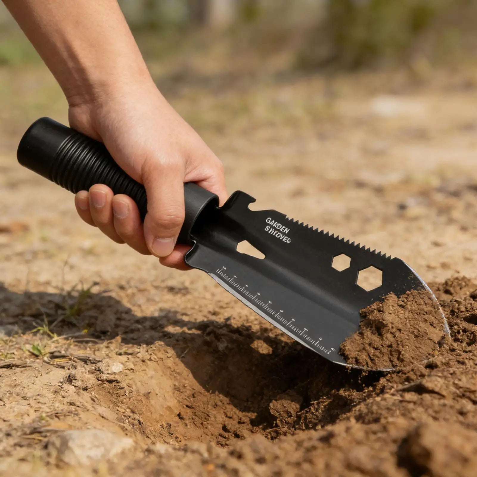 OmniClaw-7 | Tactical Micro-Shovel & Survival Multi-Tool
