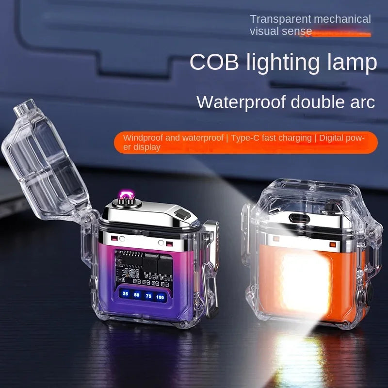 ChromaArc N8004 | Translucent Dual-Arc Smart Lighter