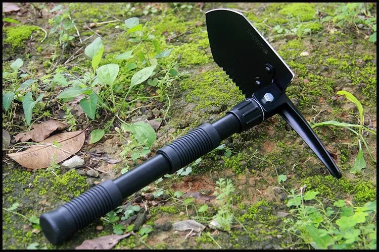 Manganese Steel Pioneer System | Thickened Tactical Shovel & Articulating Hoe.