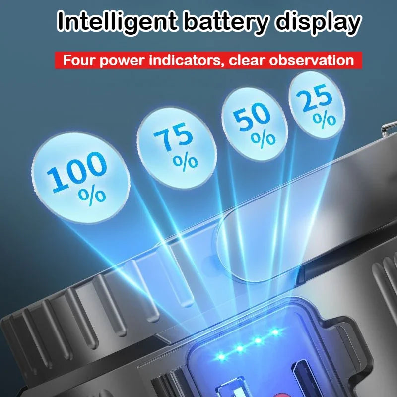 Solar Power Lantern Ultra-Bright Rechargeable LED Camping Light Outdoor Emergency
