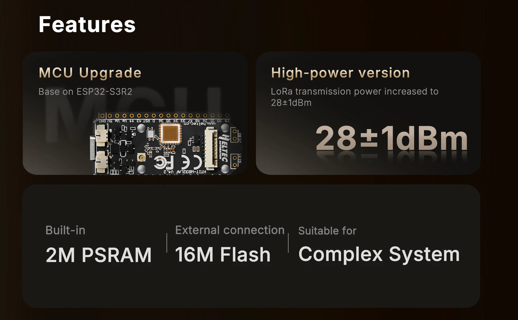 Heltec V4 ESP32 LoRa 32 Dev-Board Meshtastic Kit With Battery ESP32-S3 SX1262 28dBm OLED Display for Meshtastic WiFi IoT Arduino