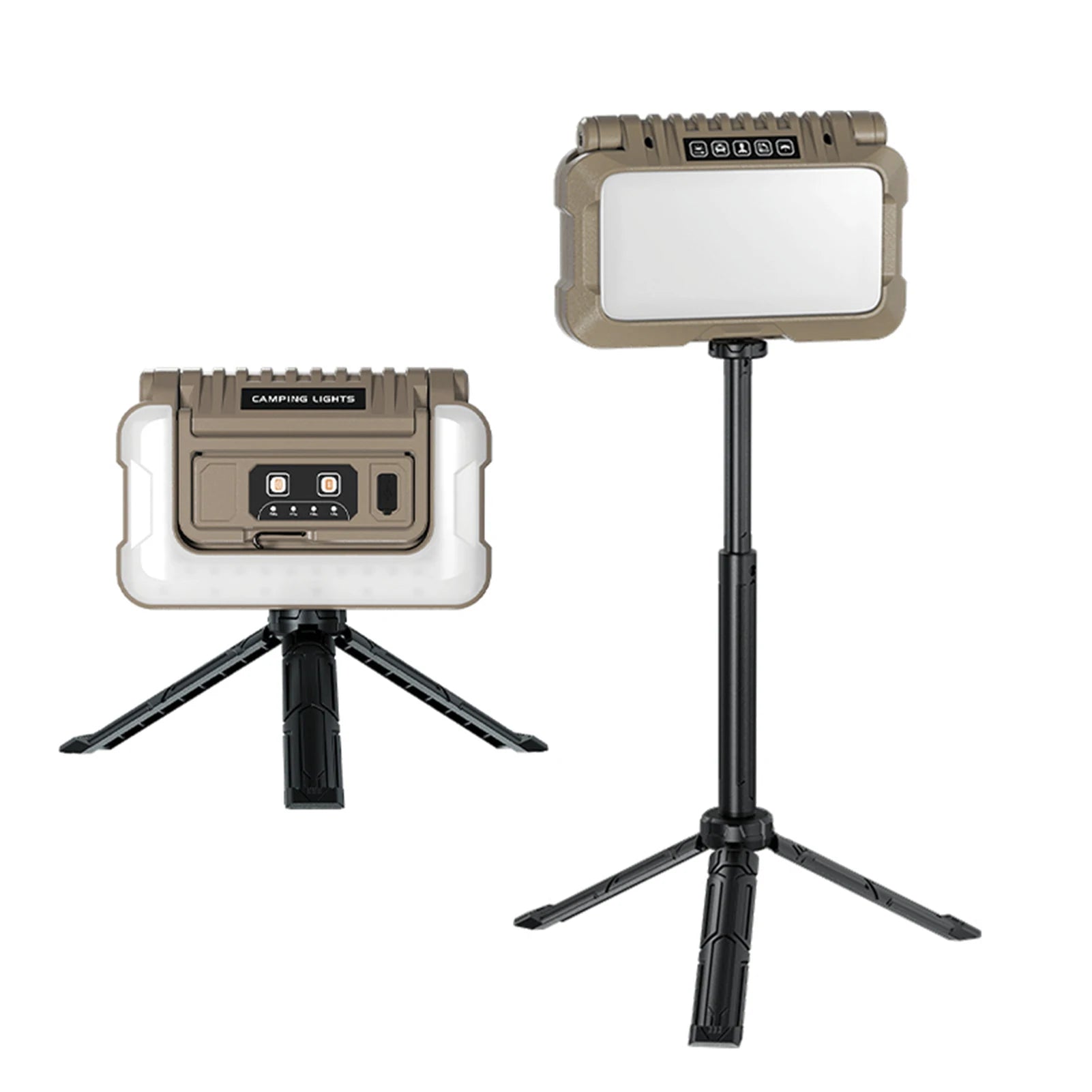 DualPulse 4800: Tactical Folding Lantern & Subsystem.