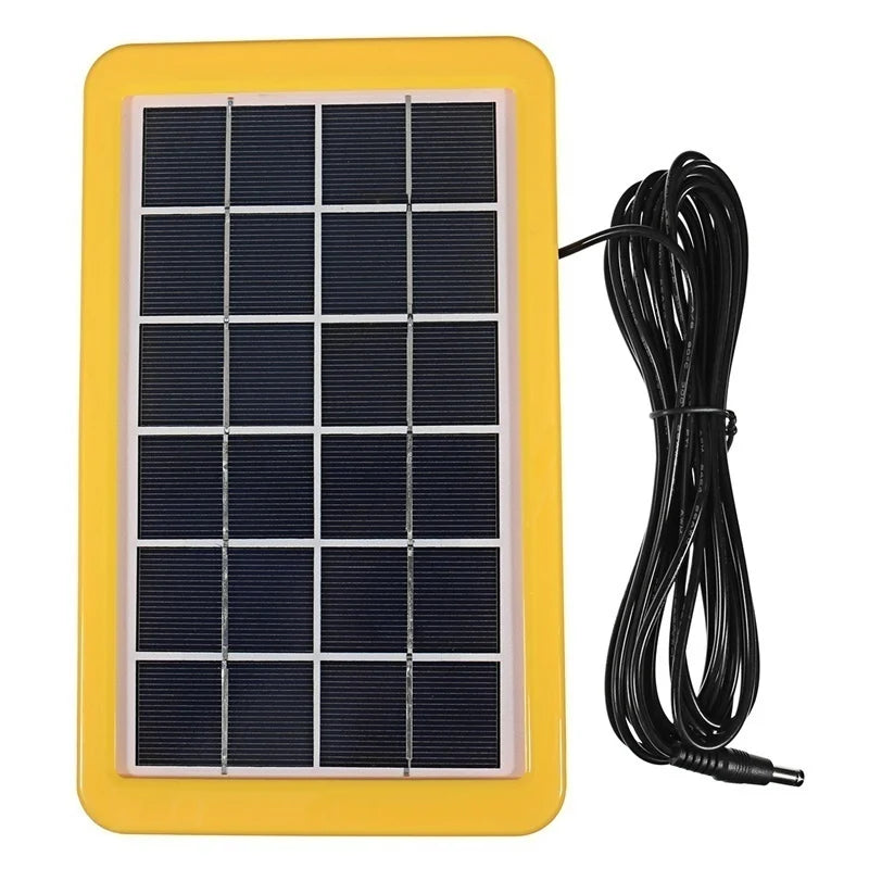 Generator Solar Panel Home System Kit With 3 LED Bulbs Solar Lamp Emergency Light 4 Heads USB Charging for Outdoor Garden