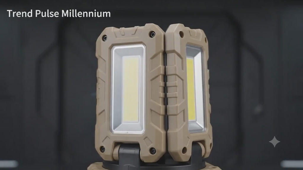 DualPulse 4800: Tactical Folding Lantern & Subsystem.